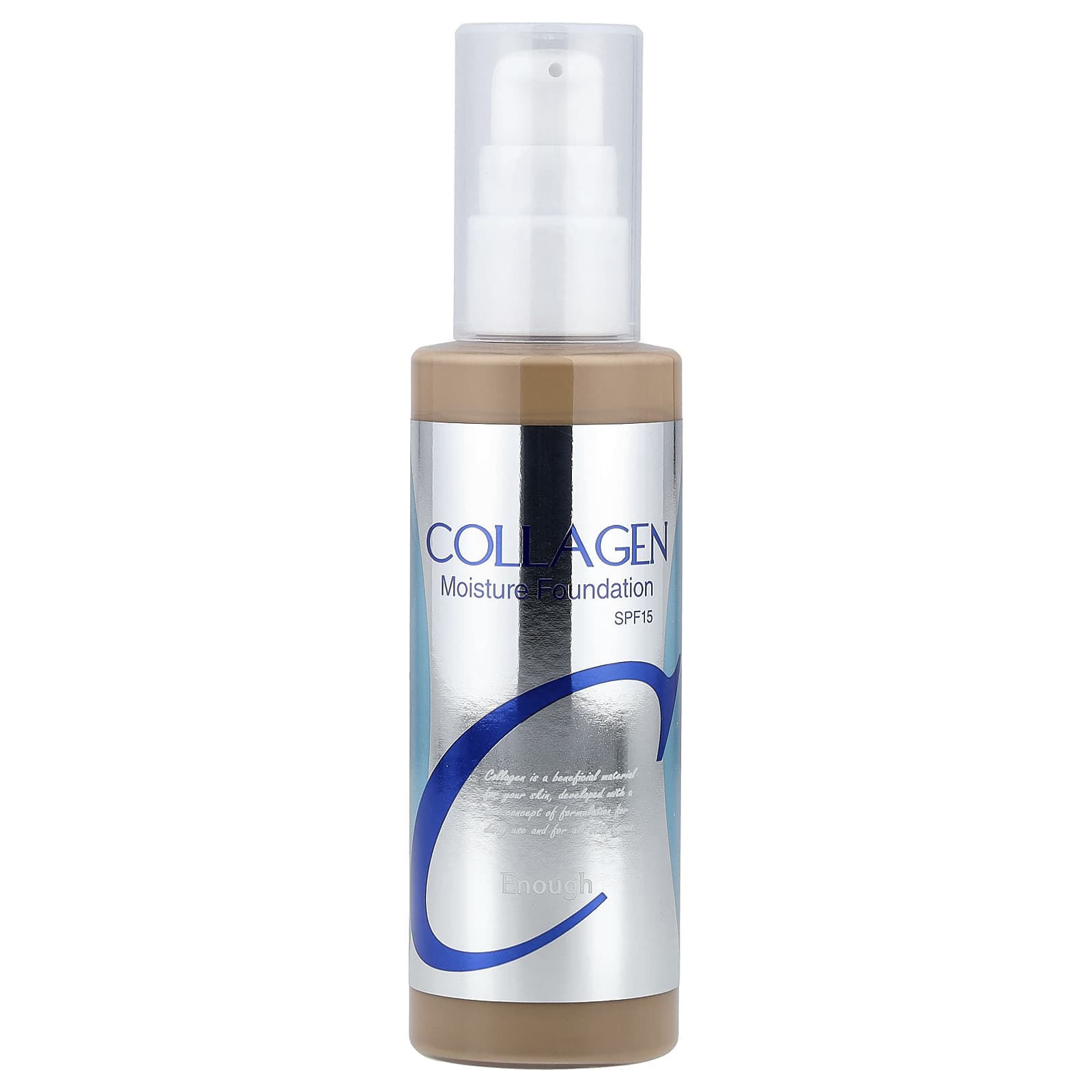 Enough, Collagen Moisture Foundation, SPF 15, #23, 3.38 fl oz (100 ml)