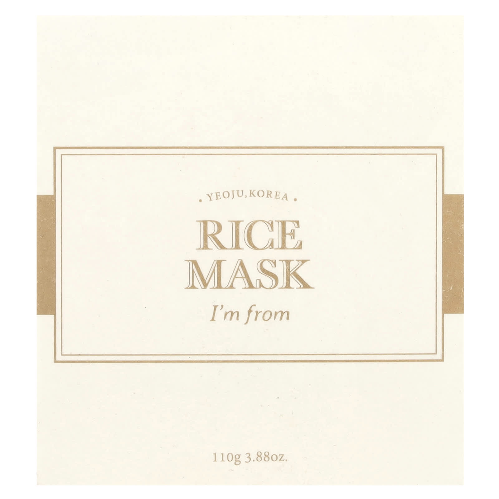 I'm From, Rice Beauty Mask, 3.88 oz (110 g)