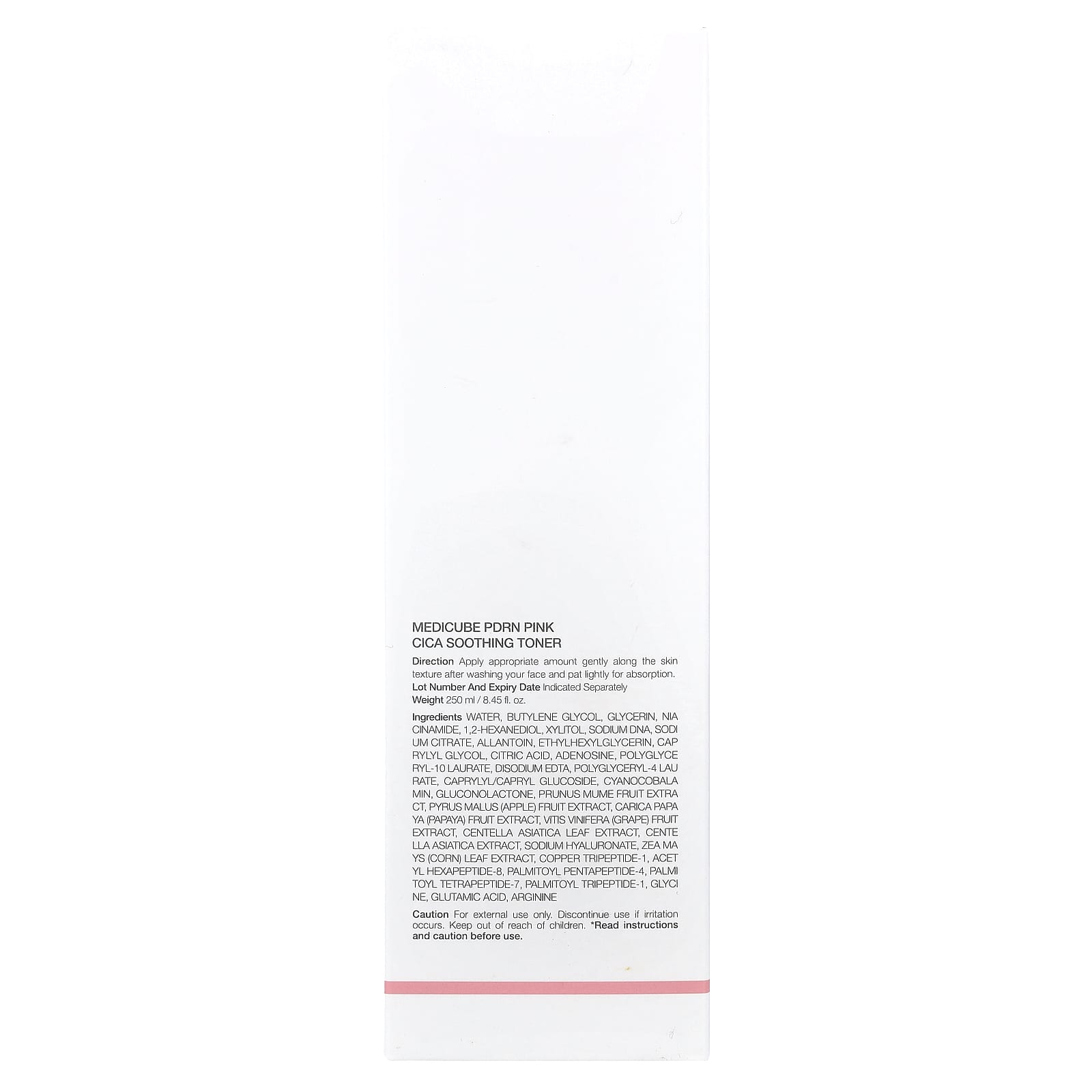 Medicube, PDRN Pink Cica Soothing Toner, 8.45 fl oz (250 ml)