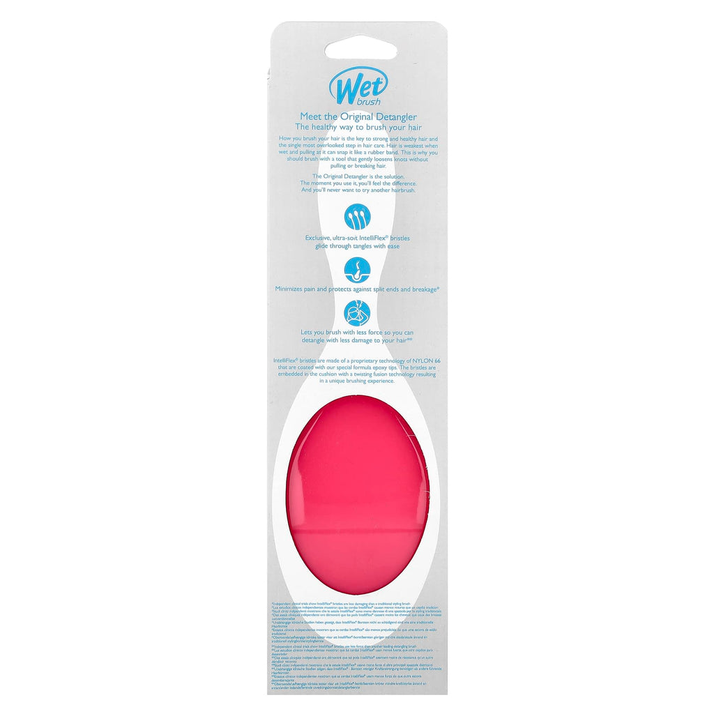 Wet Brush, Original Detangler Brush, Pink, 1 Brush