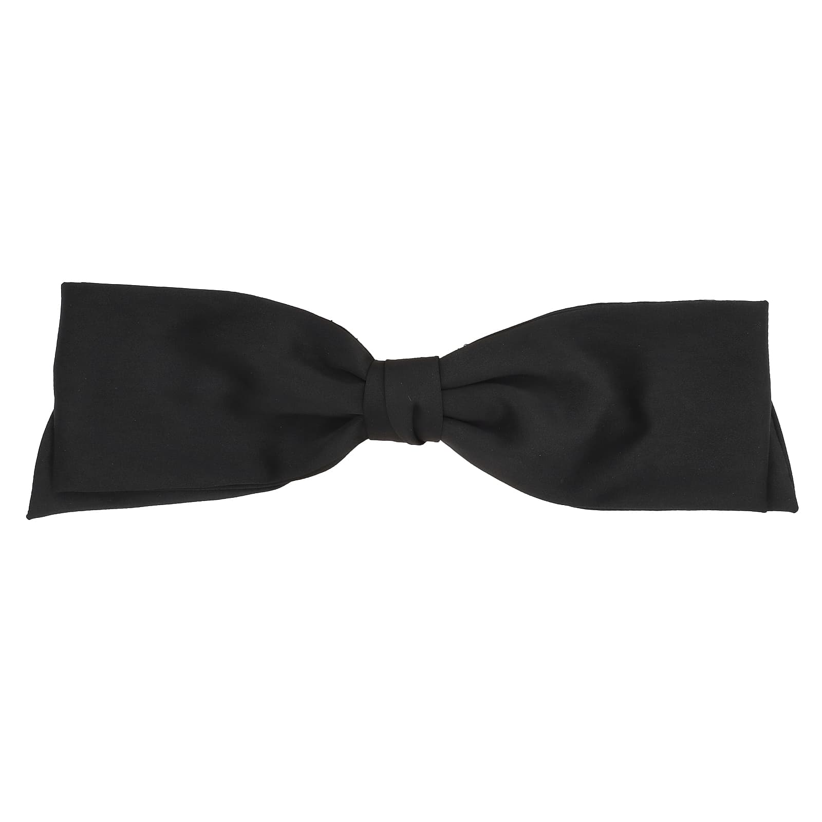 Kitsch, Recycled Fabric Bow Hair Clip, Black, 1 Clip