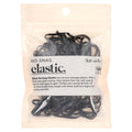 Kitsch, No-Snag Elastic, Black, 100 Pieces