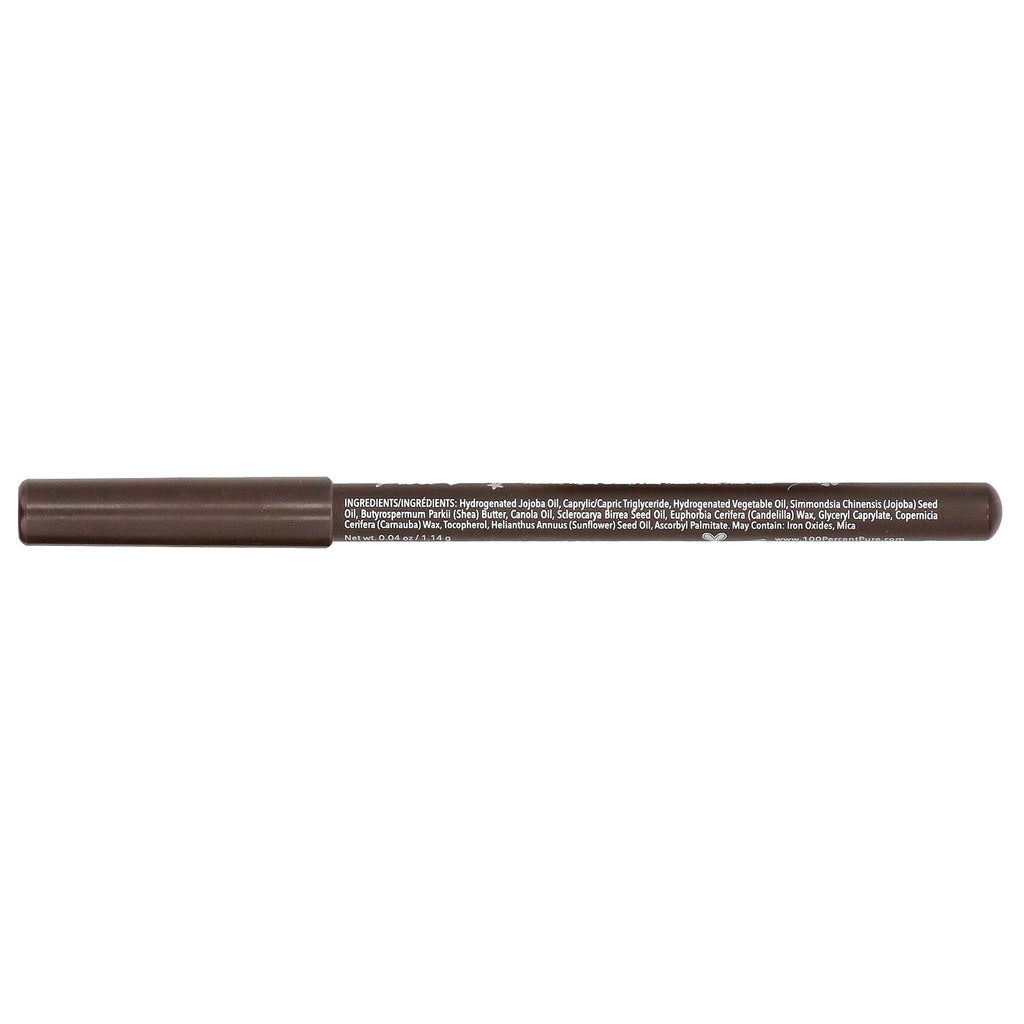 100% PURE, Creamy Long Last Eyeliner, Dark Cacao, 0.04 oz (1.14 g)