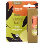 ATTITUDE, Leaves Bar, Lip Balm, SPF 15, Mango, 0.3 oz (8.5 g)