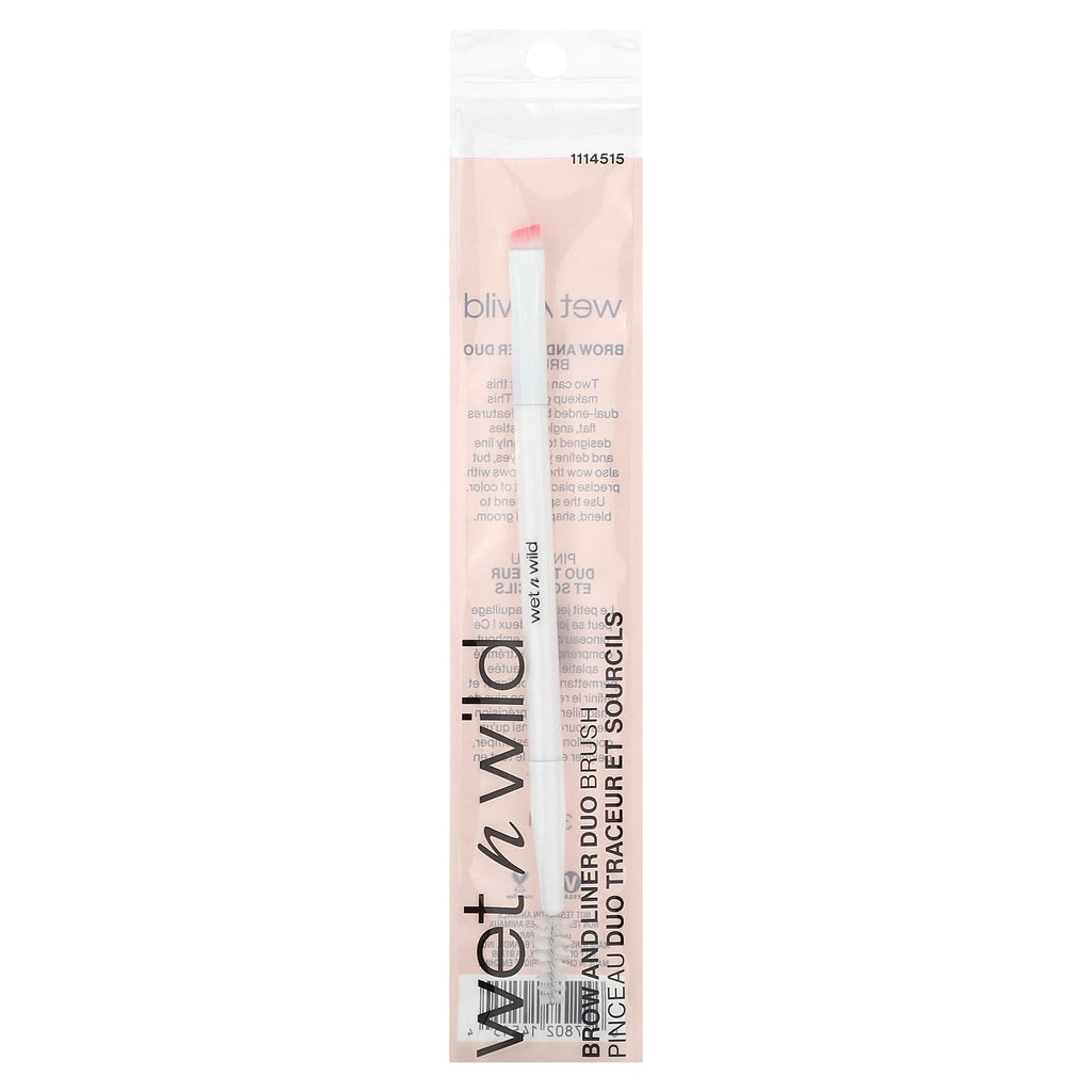 wet n wild, Brow and Liner Duo Brush, 1 Brush
