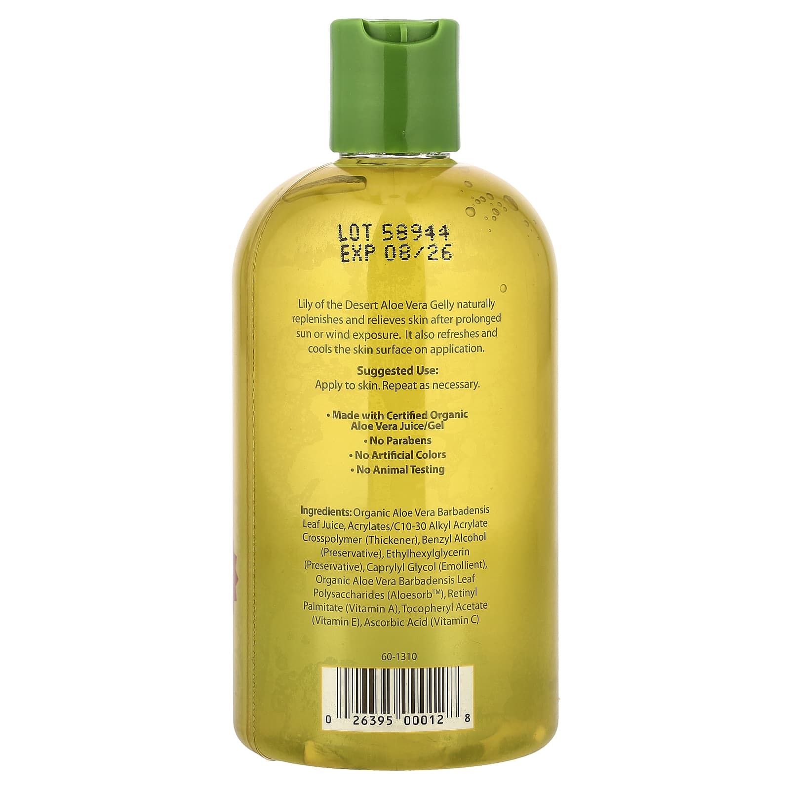Lily of the Desert, 99% Aloe Vera Gelly, 12 oz (342 g)