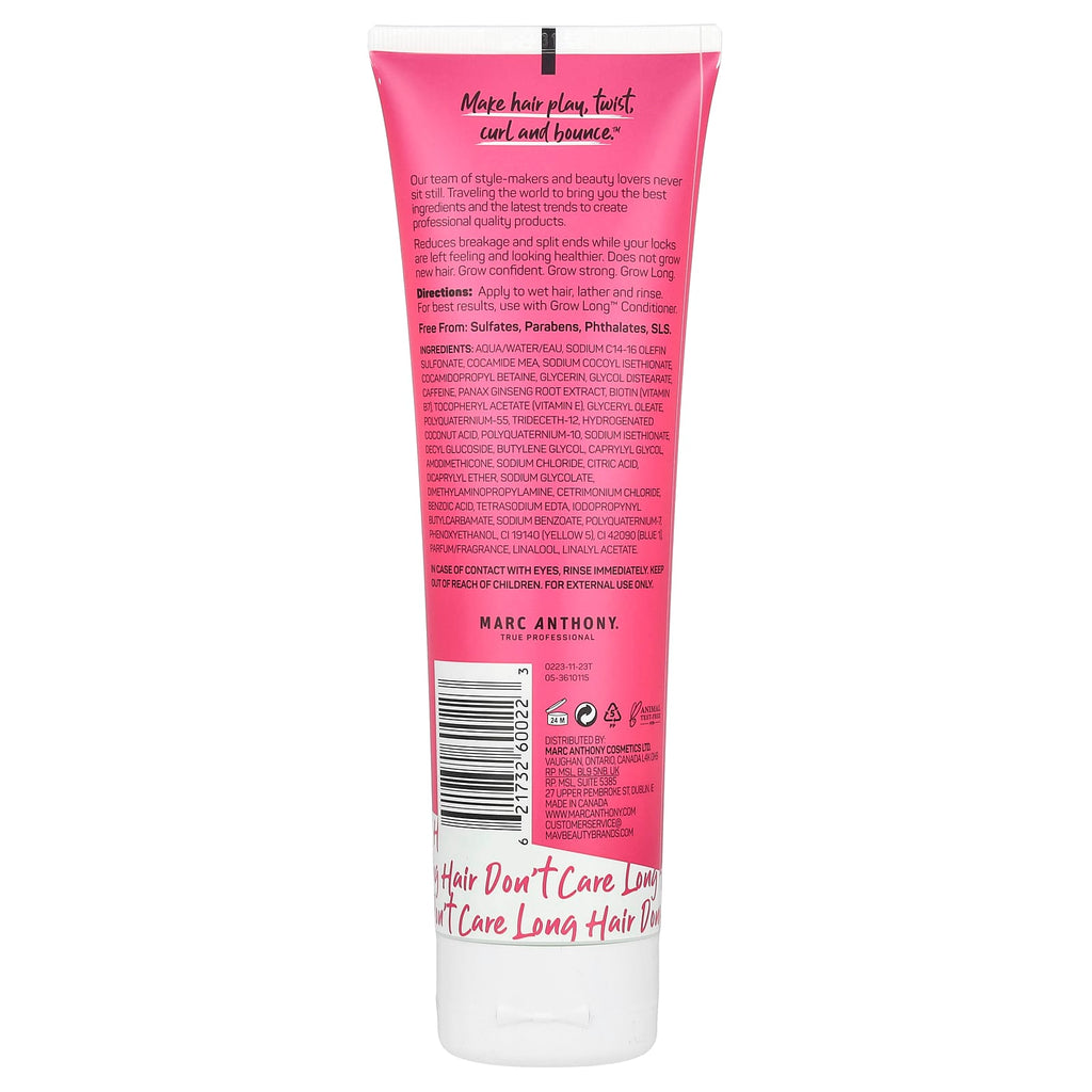Marc Anthony, Grow Long™, Super Fast Strength Shampoo, Caffeine + Ginseng, 8.45 fl oz (250 ml)