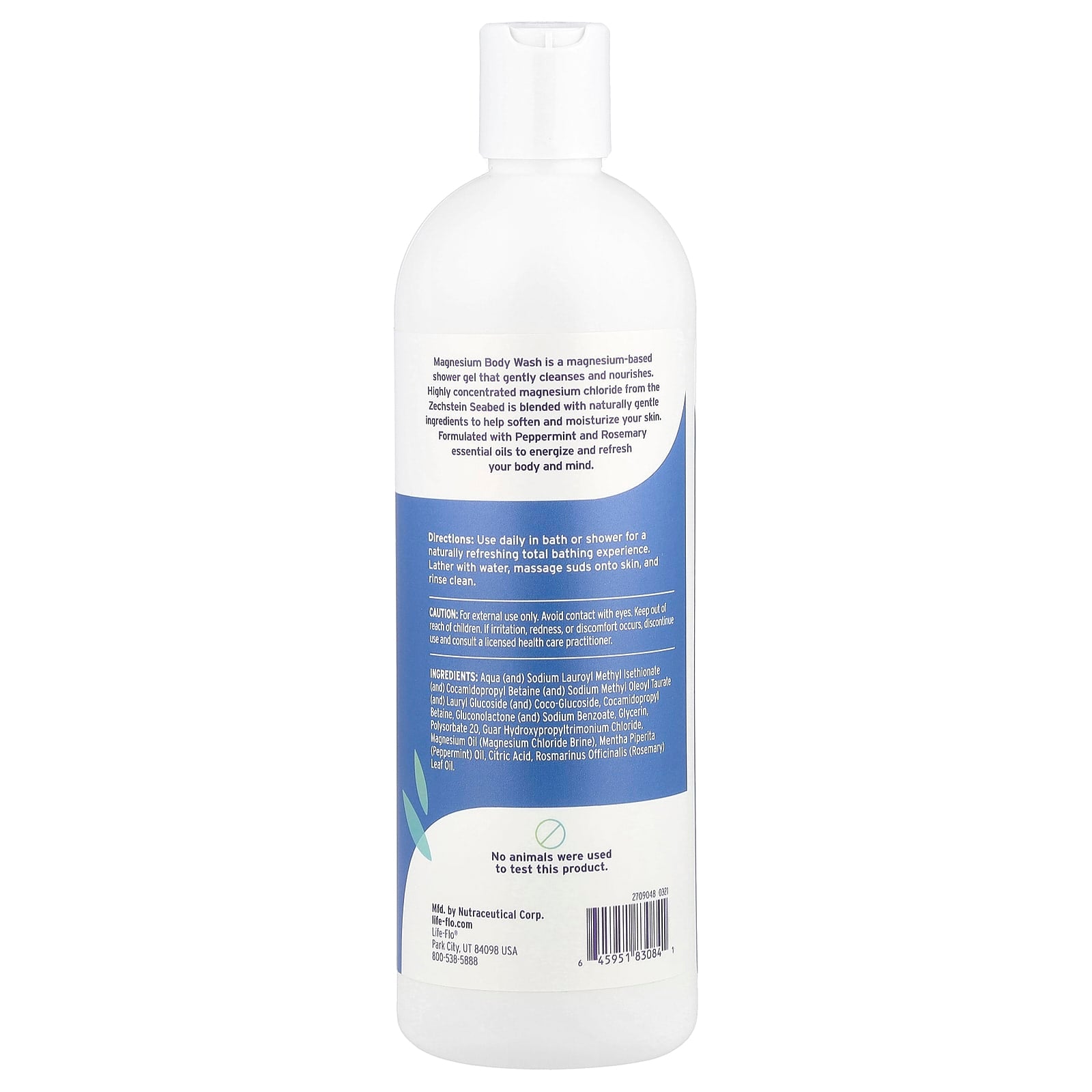 Life-flo, Magnesium Body Wash, 16 fl oz (473 ml)