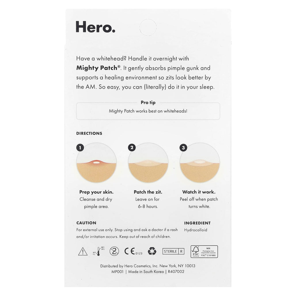 Hero Cosmetics, Mighty Patch® The Original, 36 Patches