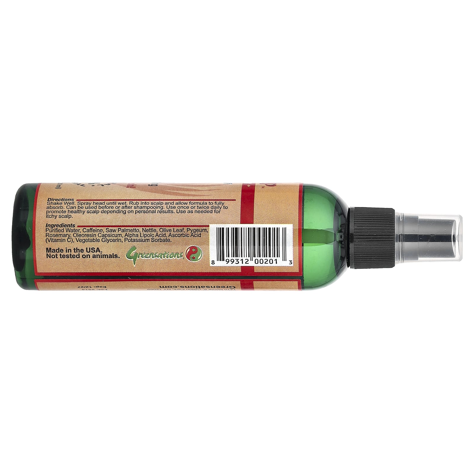 Greensations, ThermaScalp™, Natural Scalp Repair, All Hair Types, 4 fl oz (120 ml)