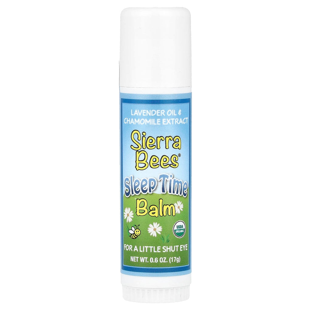Sierra Bees, Sleep Time Balm Stick, Lavender & Chamomile, 0.6 oz (17 g)