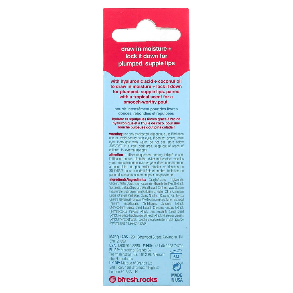 b.fresh, Plumping Lip Serum, I Like Pina Colada, 0.5 fl oz (15 ml)