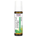 NOW Foods, Essential Oils, Mind That Energy Roll-On, 1/3 fl oz (10 ml)