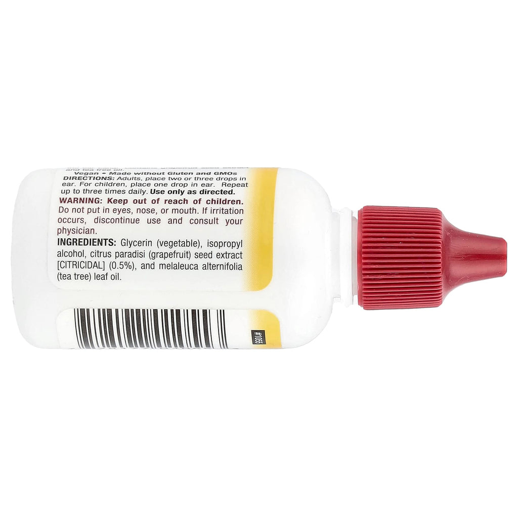NutriBiotic, Ear Drops with Grapefruit Seed Extract Plus Tea Tree Oil, 1 fl oz (30 ml)