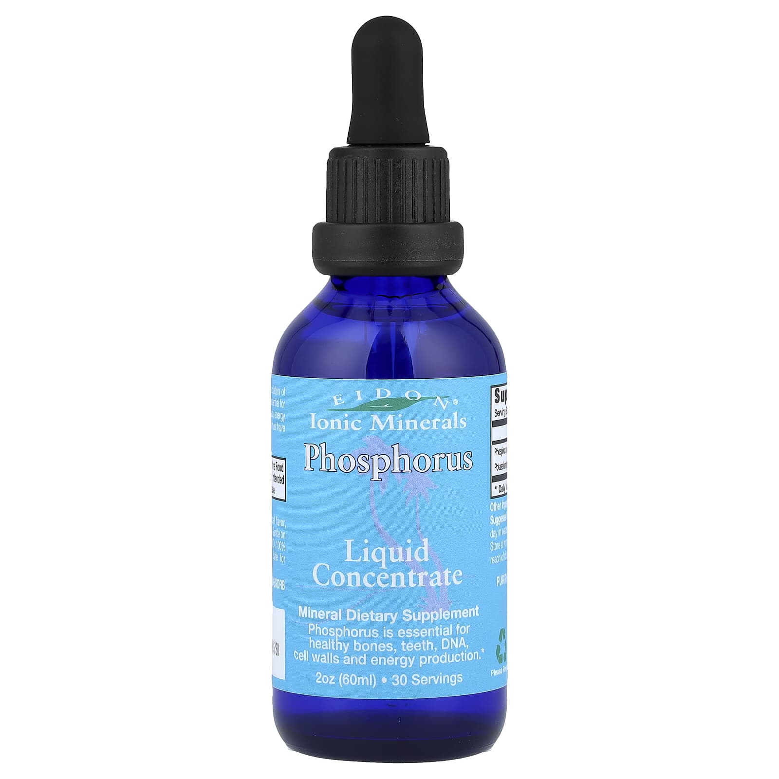 Eidon Ionic Minerals, Phosphorus, Liquid Concentrate, 2 oz (60 ml)