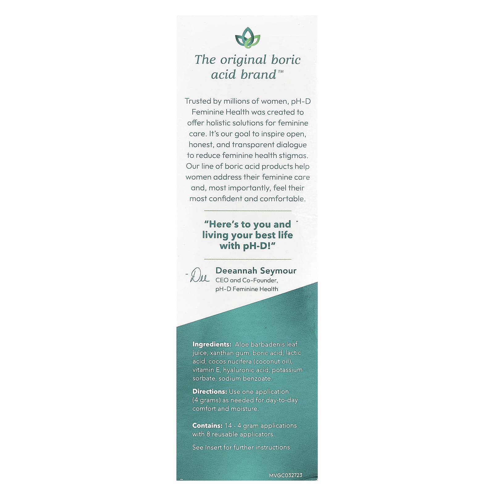 pH-D Feminine Health, Vaginal Moisturizing Gel, 2 fl oz (59 ml)