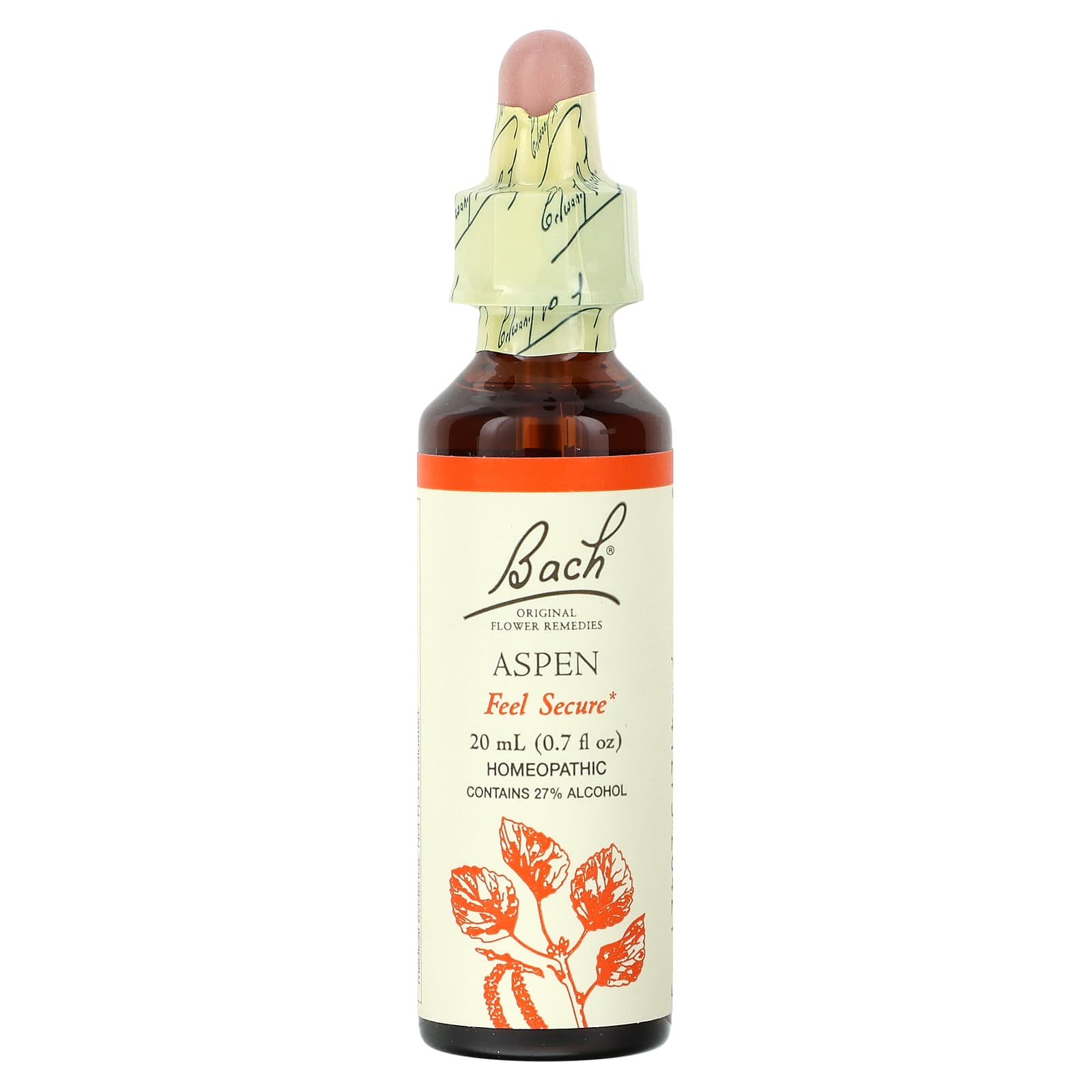 Bach, Original Flower Remedies, Aspen, 0.7 fl oz (20 ml)