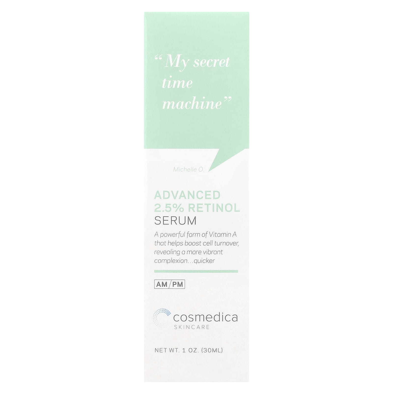 Cosmedica Skincare, Advanced 2.5% Retinol Serum, 1 oz (30 ml)