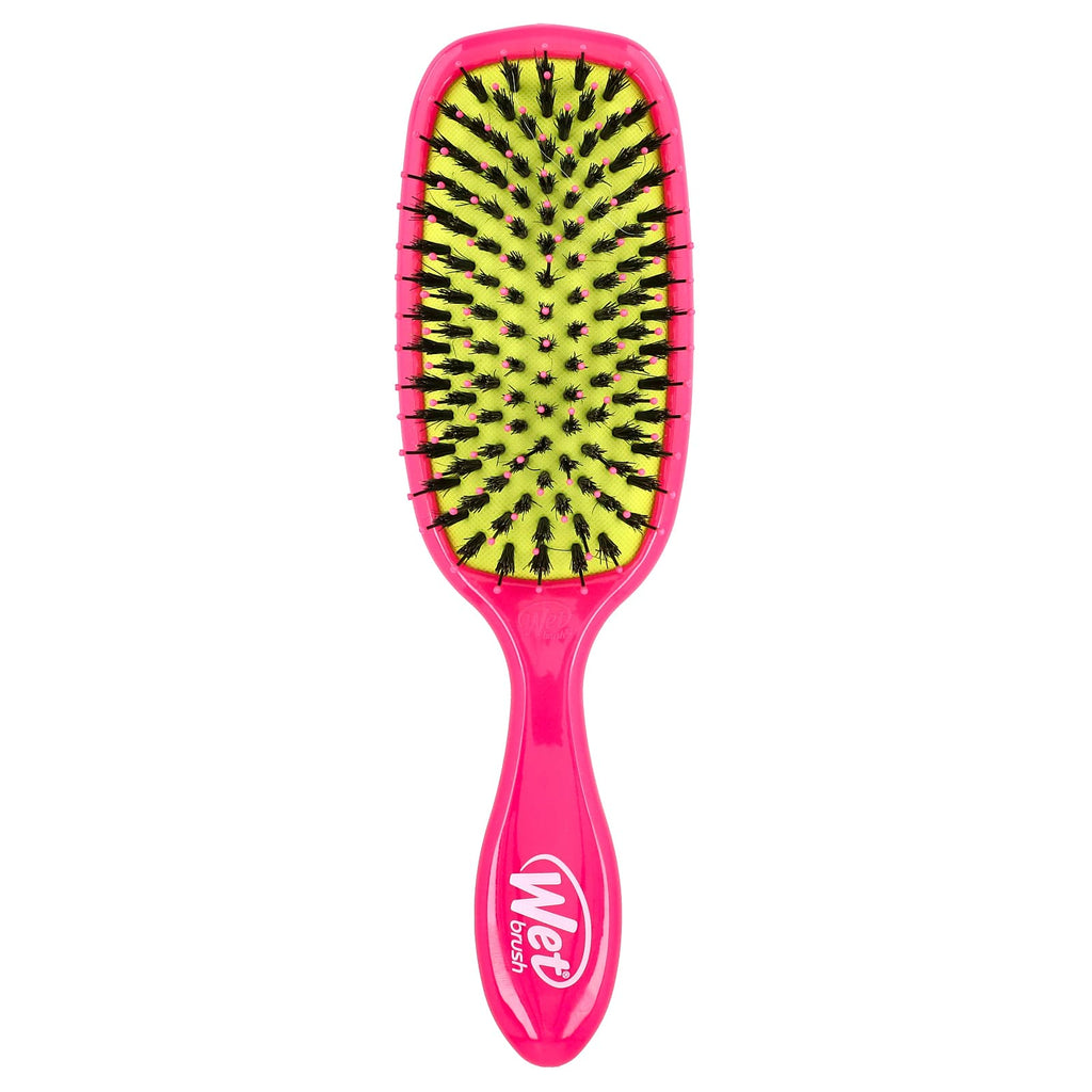 Wet Brush, Shine Enhancer Brush, Care, Pink, 1 Brush