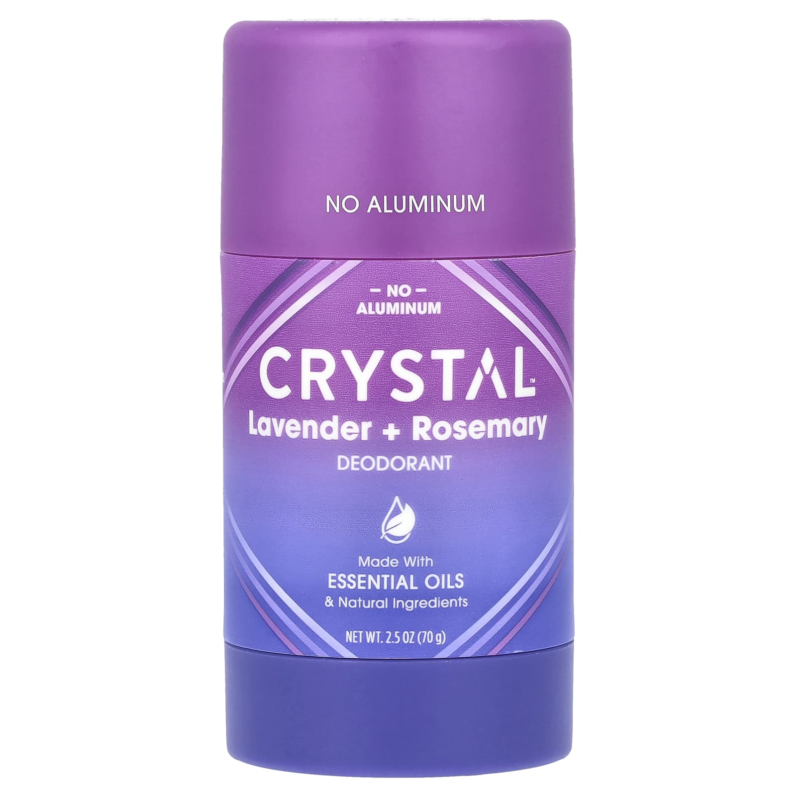 CRYSTAL, Deodorant, Lavender + Rosemary , 2.5 oz (70 g)