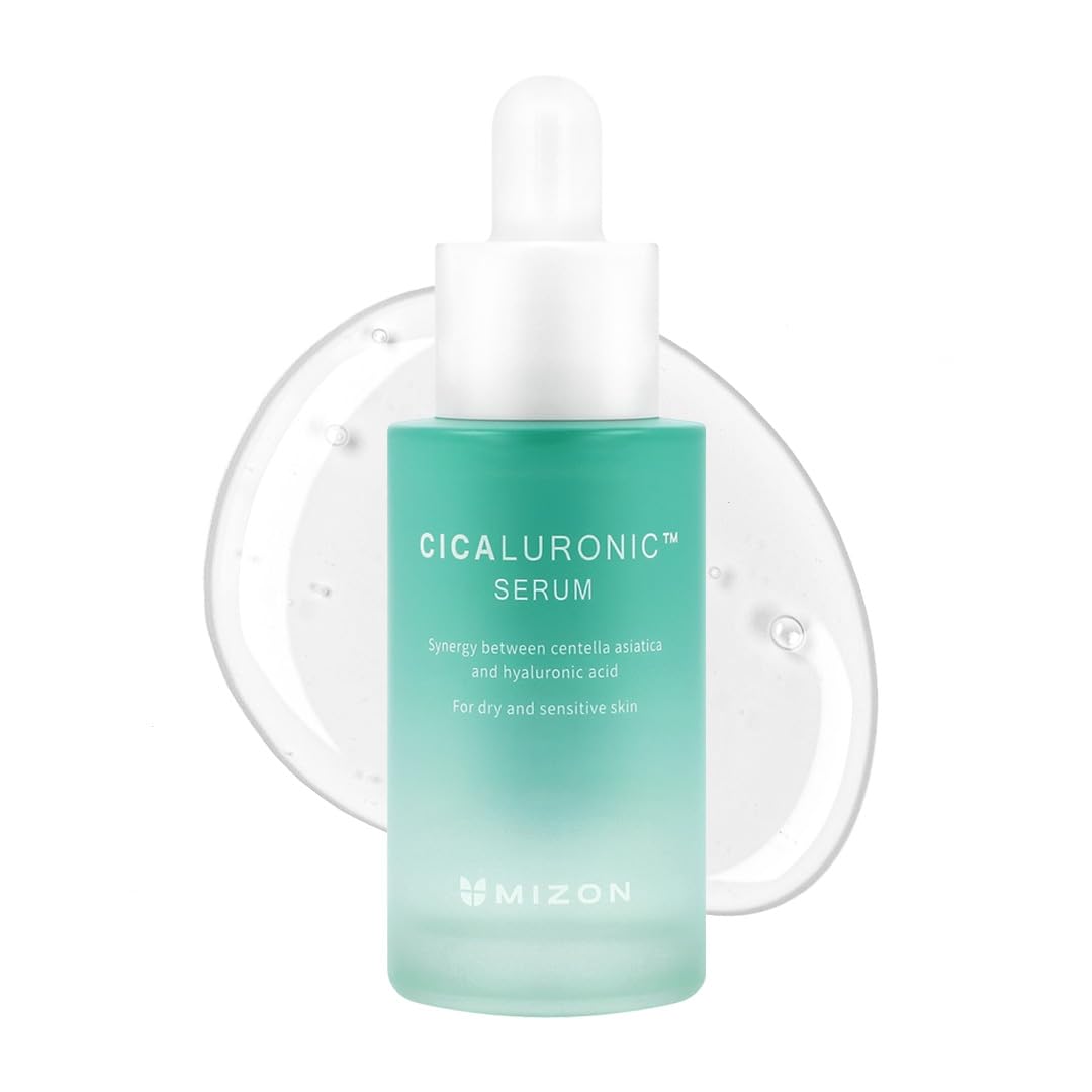 MIZON Cicaluronic Serum with Hyaluronic Acid & Centella Asiatica, 1.01 Fl Oz