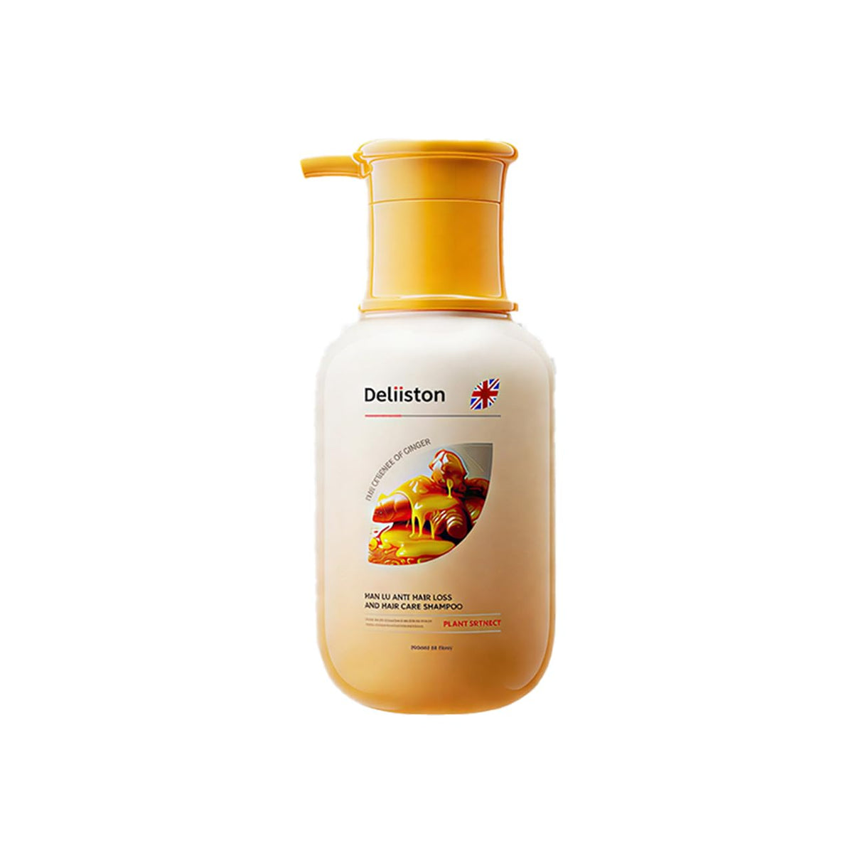 Ginger Anti-Hair Loss Shampoo with Natural Ginger Root Extract