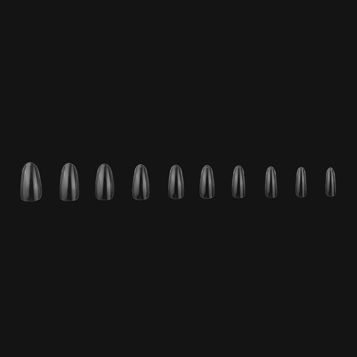 Aprés Gel-X Sculpted Round Medium Nail Tips, 500 Count