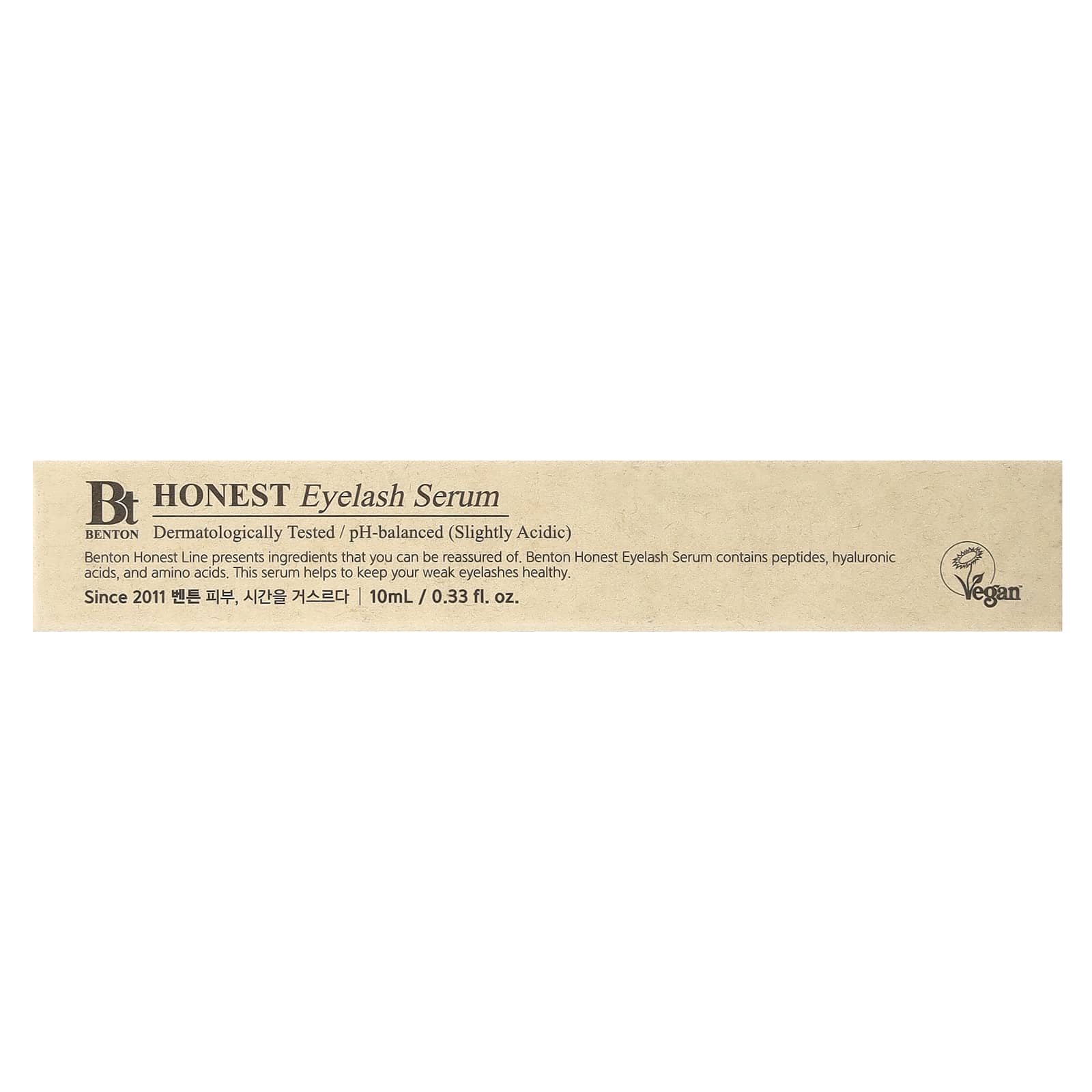 Benton, Honest Eyelash Serum, 0.33 fl oz (10 ml)