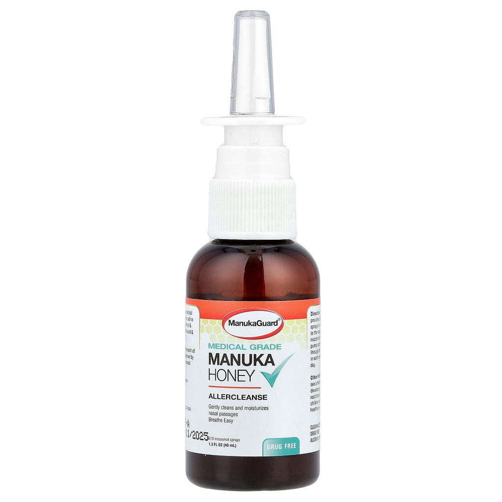 ManukaGuard, Medical Grade Manuka, Deep Allercleanse Nasal Spray, 1.35 fl oz ( 40 ml)