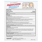 Aspercreme, Pain Relief Patch with 4% Lidocaine, Max Strength, Fragrance-Free, 5 Patches