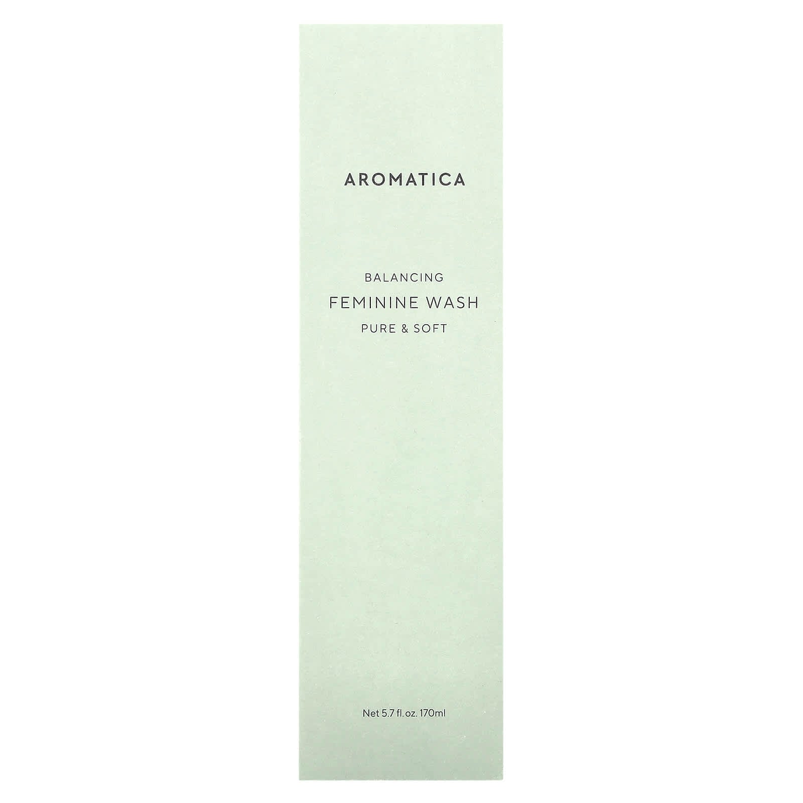Aromatica, Balancing Feminine Wash, Pure & Soft, 5.7 fl oz (170 ml)