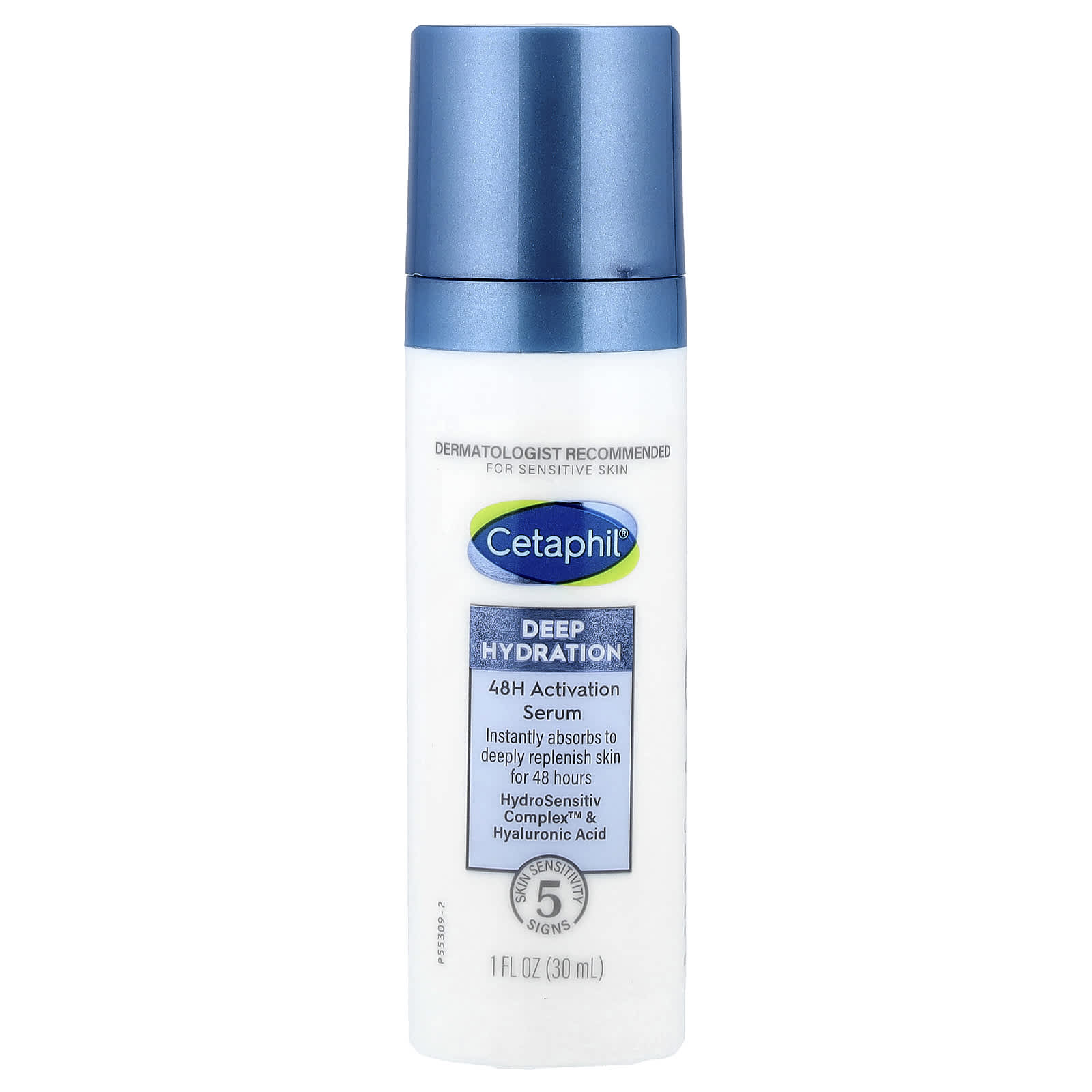 Cetaphil, Deep Hydration, 48H Activation Serum, For Sensitive Skin, 1 fl oz (30 ml)