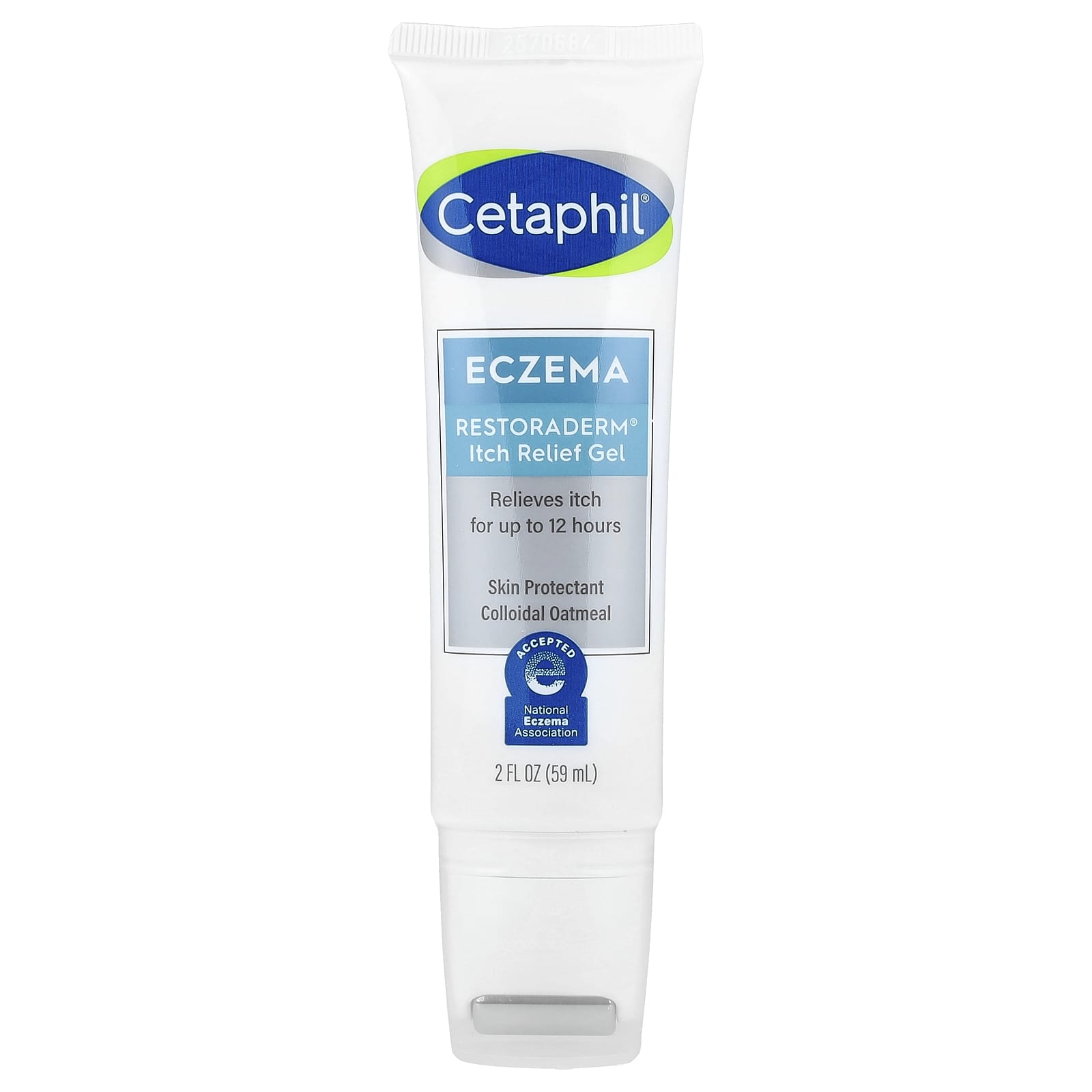 Cetaphil, Eczema, Restoraderm® Itch Relief Gel, For Sensitive Skin, 2 fl oz (59 ml)