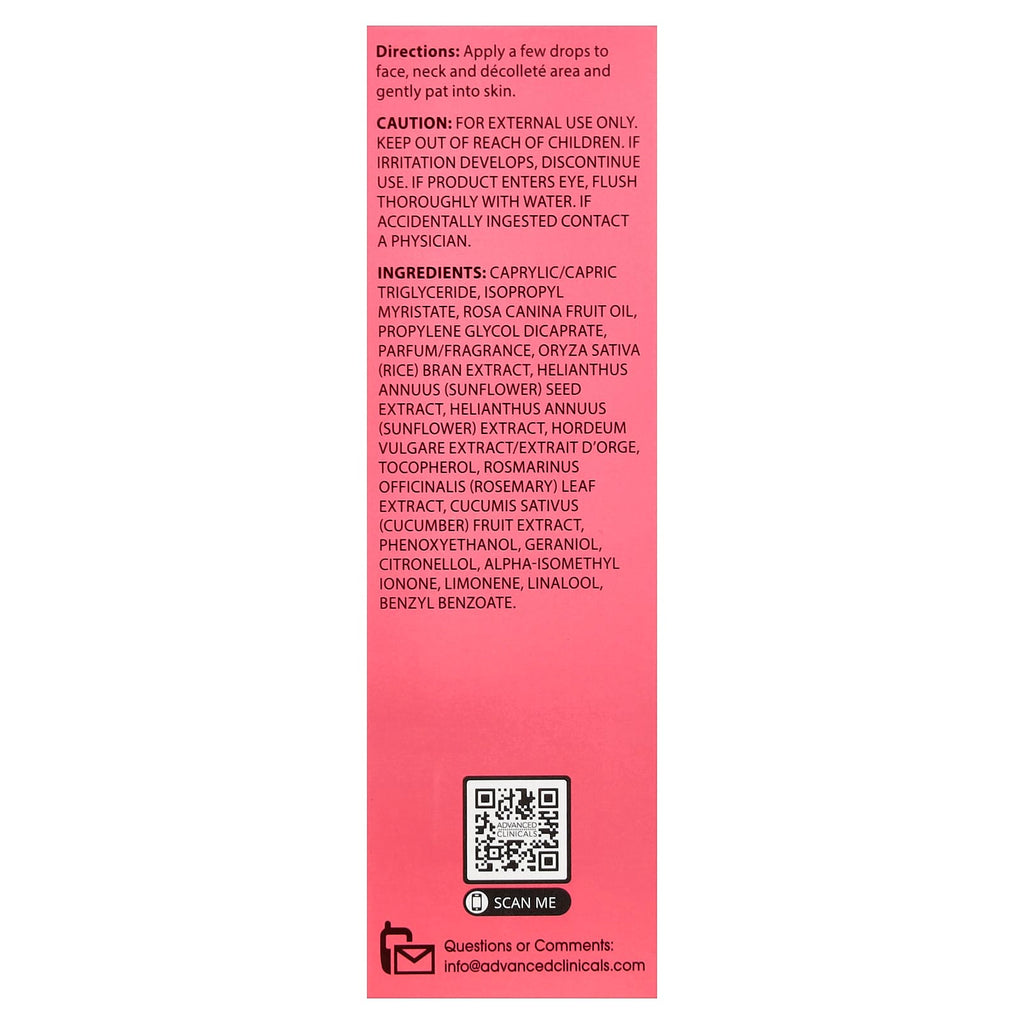 Advanced Clinicals, Rosehip Oil, 1.8 fl oz (53 ml)