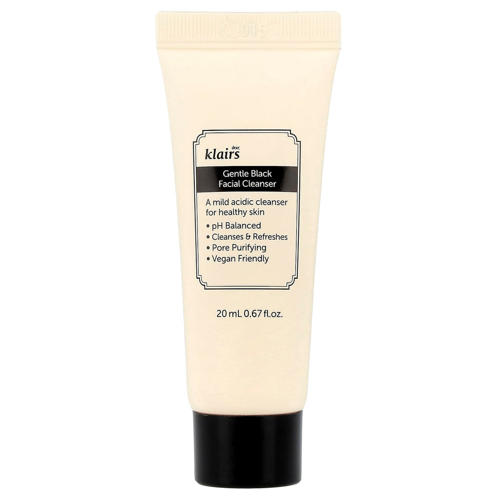 Dear, Klairs, Gentle Black Facial Cleanser, 0.67 fl oz (20 ml)