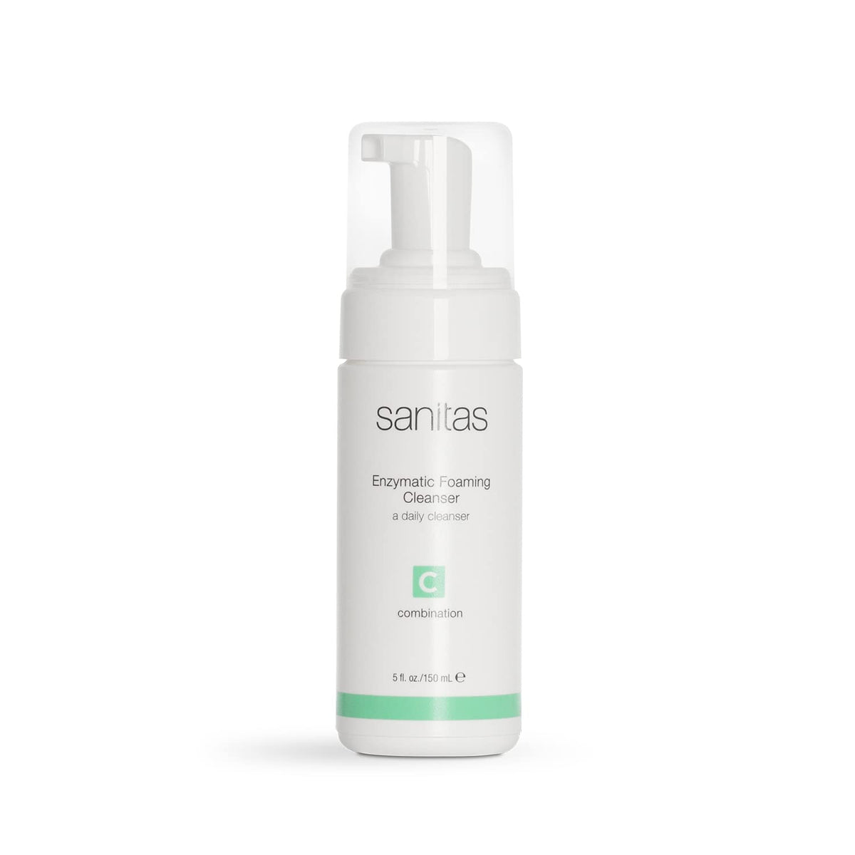 Sanitas Enzymatic Foaming Cleanser, Pore Refining, 5 Oz