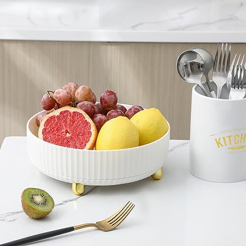 360 Rotating Makeup and Perfume Organizer Tray