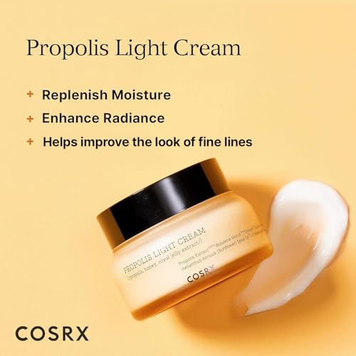 COSRX Full Fit Propolis Light Cream with Honey, 2.19 fl oz