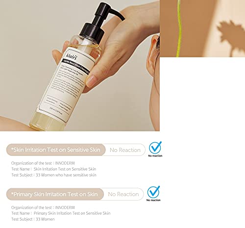 DearKlairs Gentle Black Deep Cleansing Oil with 6 Plant Oils