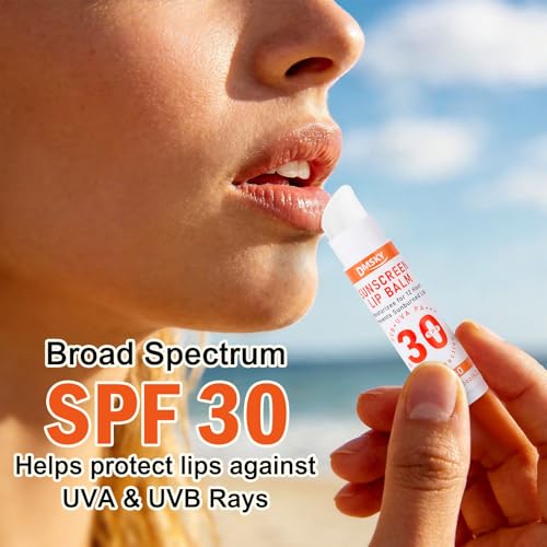 DMSKY SPF 30 Sunscreen Lip Balm with Vitamin E