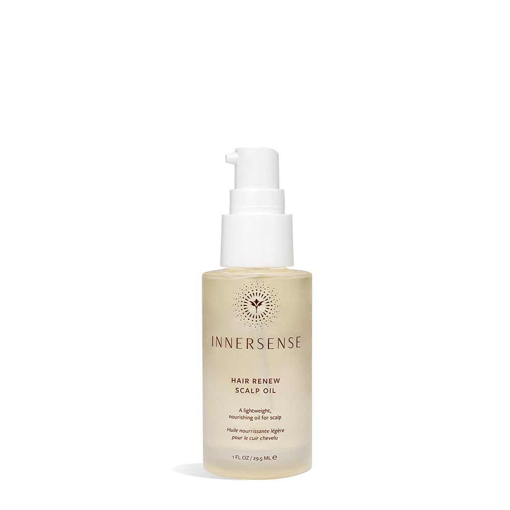INNERSENSE Organic Beauty Natural Hair Renew Scalp Oil, 1 fl oz