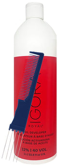 Royal Hair Developer Bundle with Dual Purpose Comb
