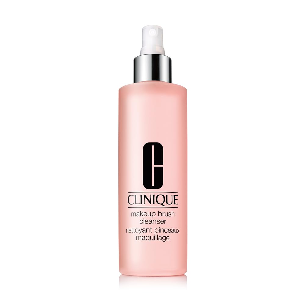 Clinique Makeup Brush Cleanser, Removes Makeup Residue Buildup, 8 Fl Oz