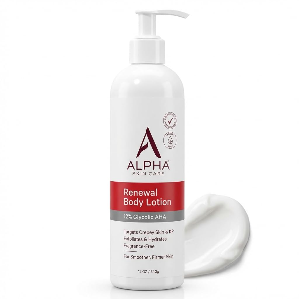 Alpha Skin Care Revitalizing Body Lotion with 12% Glycolic AHA