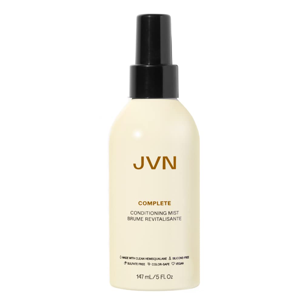 JVN Complete Leave-In Conditioning Mist, Frizz Control, UV & Heat Protection