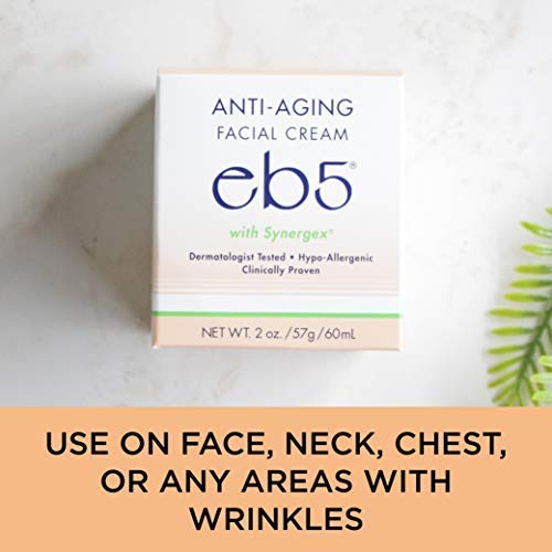 eb5 Anti-Aging Face & Neck Cream with Synergex Formula, 2 oz