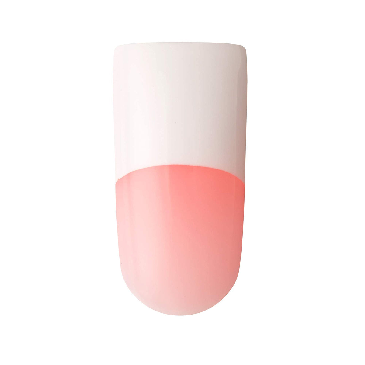 KISS Salon Acrylic French Nails, Long Length, Pink, 28 Count, 6-Pack