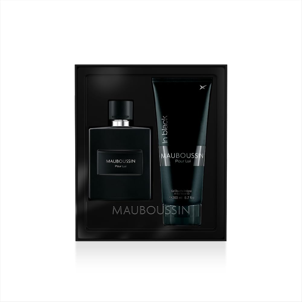 Mauboussin Pour Lui In Black Eau de Parfum and Shower Gel Set