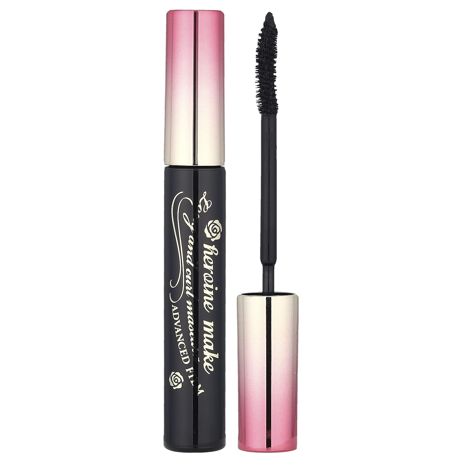 KissMe, Heroine Make, Long & Curl Mascara, Advanced Film, 01 Jet Black, 0.21 oz (6 g)