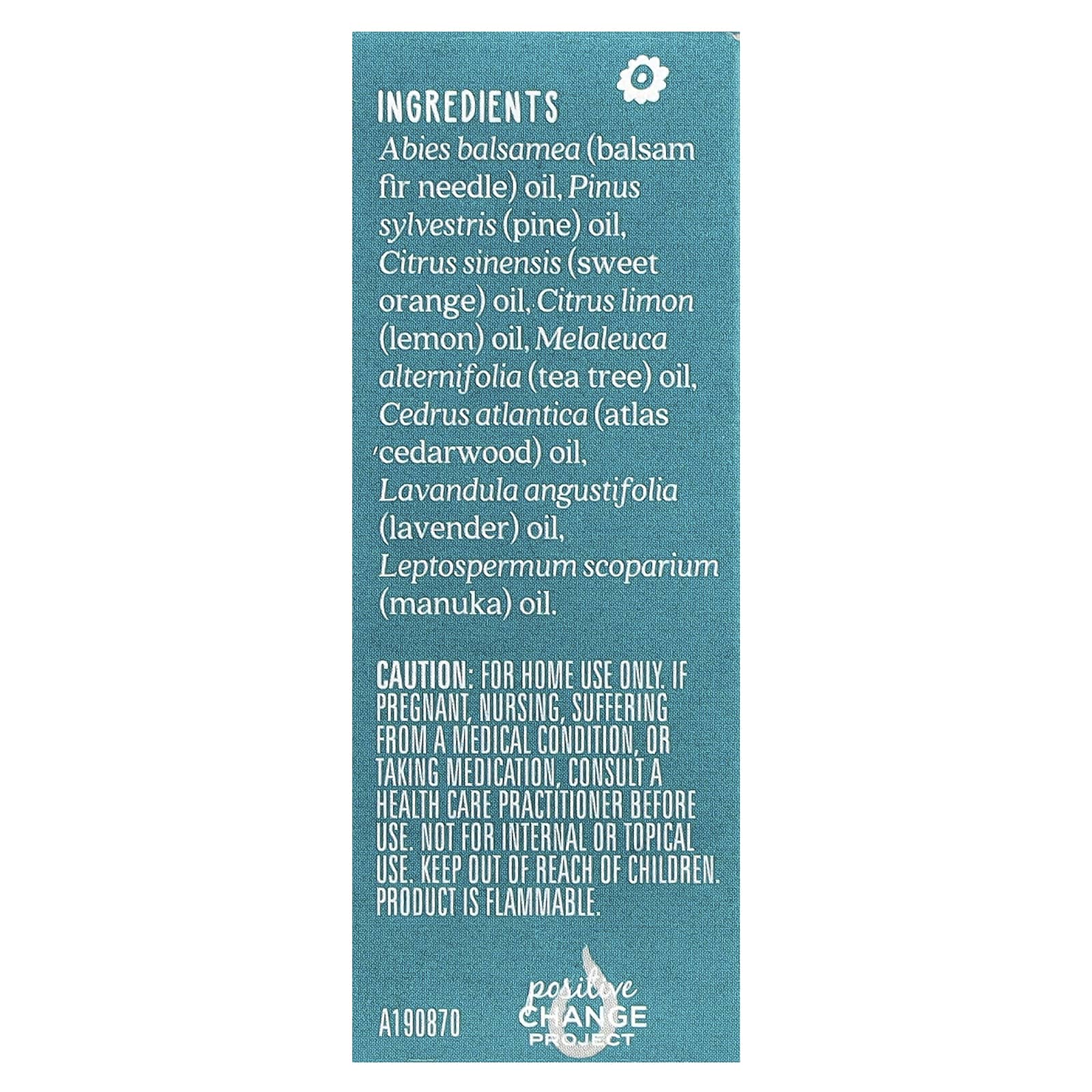 Aura Cacia, Kids, Pure Essential Oil Blend, Clearing, 0.25 fl oz (7.4 ml)